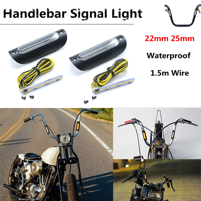 22mm-25mm-Motorcycle-Amber-Signal-Light-For-Harley-Glide-Touring-For-12-16-In-Fat-Mini-ApeBatwing-Mi-1516615