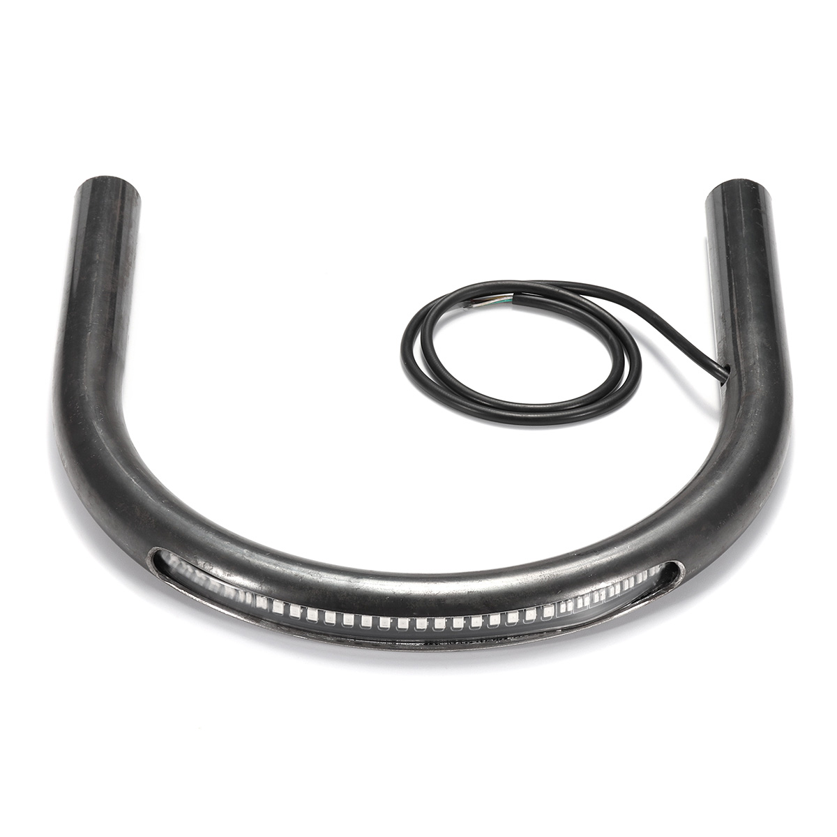 22mm-Universal-Rear-Seat-Frame-Hoop-Loop-LED-Turn-Singal-Brake-Lights-End-Flat-1280661