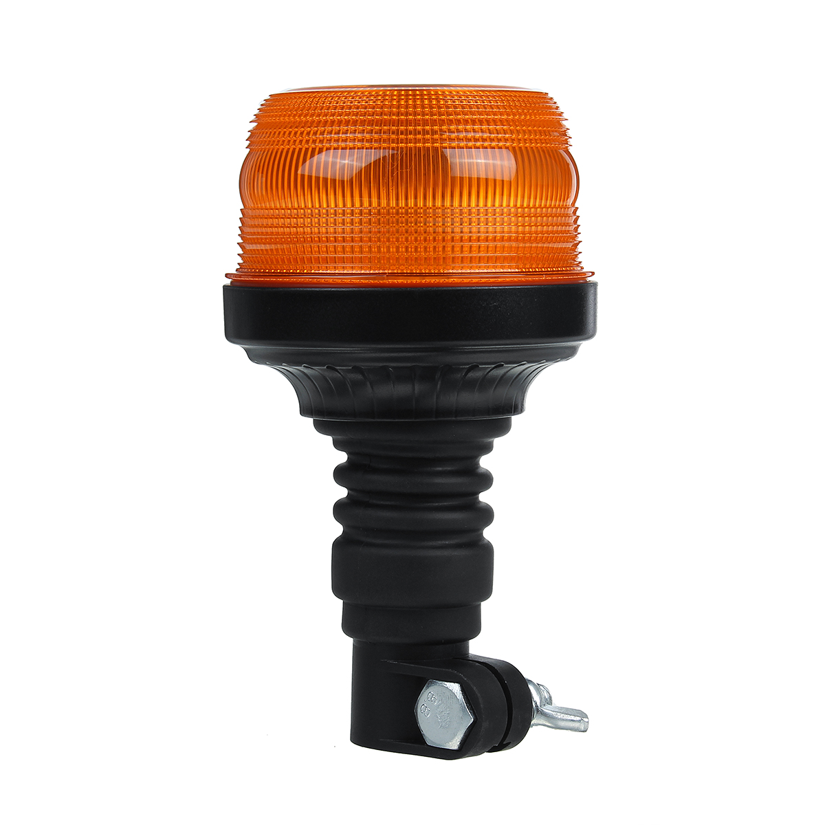 2412V-Vehicle-Roof-Amber-Flashing-Emergency-Strobe-Warning-Light-DIN-Pole-Mount-1812698