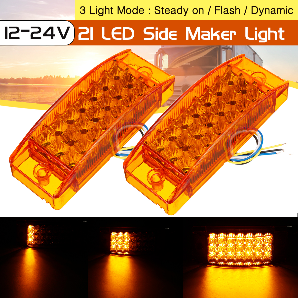 2PCS-21-LED-Side-Marker-Lights-Lamp-for-12V-24V-Truck-Trailer-Caravan-Lorry-Van-1812672