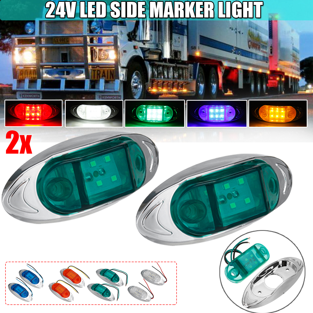 2PCS-24V-6LED-Side-Marker-Lights-Indicator-Car-Trailer-Truck-Lorry-Van-Lamp-1818275