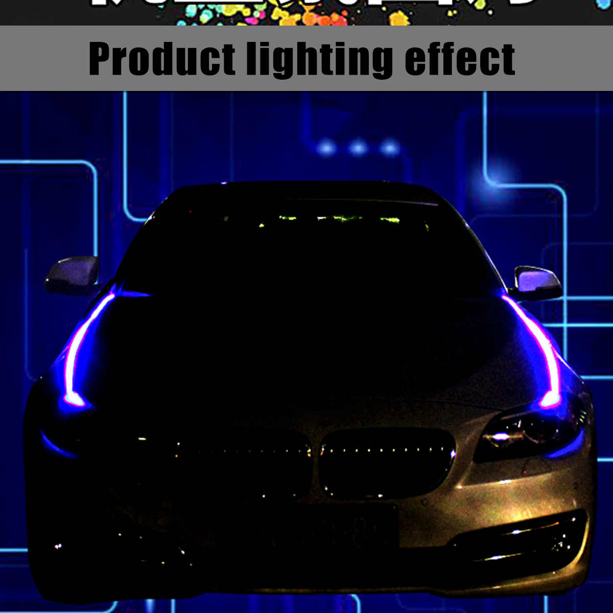 2PCS-Hood-LED-Light-Strip-Grilles-Under-Spoiler-Scanning-LED-Knight-Rider-1825308