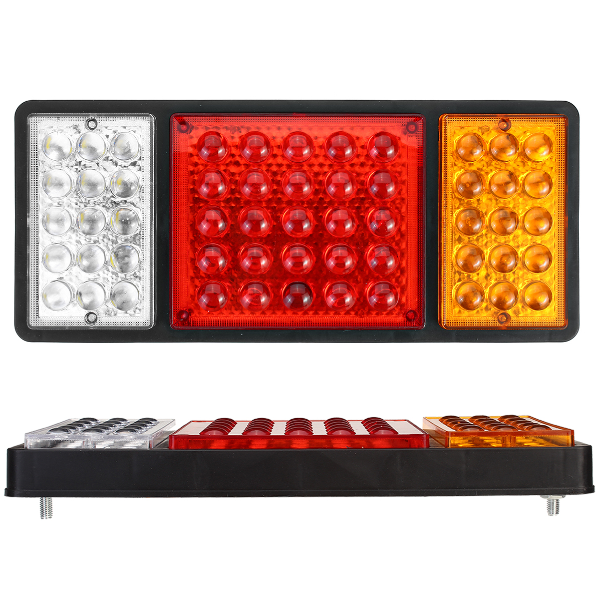 2Pair-Rear-Tail-Light-Brake-Reverse-Lamp-For-Trucks-Utes-Boat-Trailers-55-LED-1734909