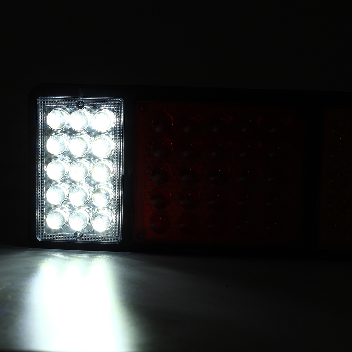 2Pair-Rear-Tail-Light-Brake-Reverse-Lamp-For-Trucks-Utes-Boat-Trailers-55-LED-1734909