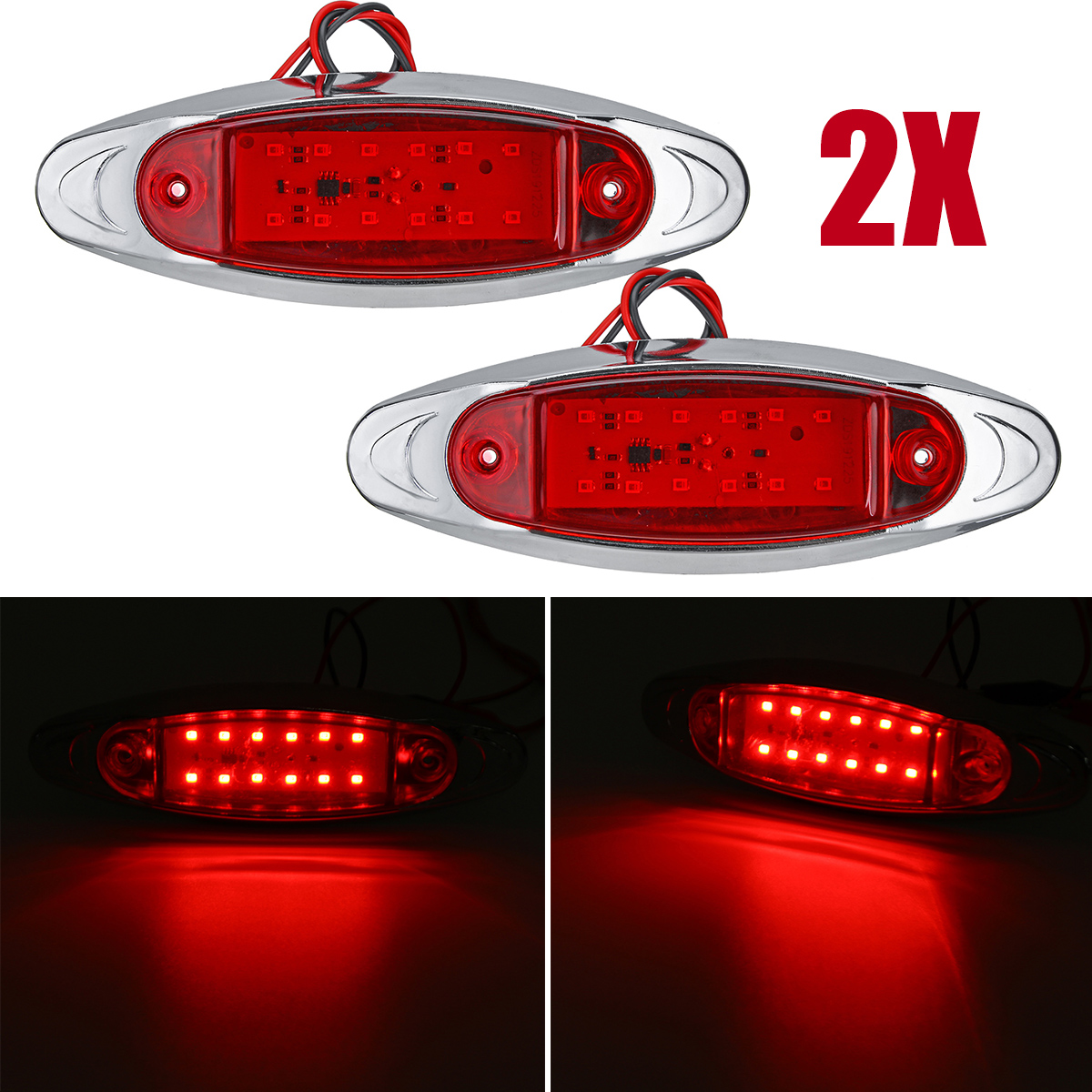 2Pcs-Red-24V-LED-Side-Marker-Light-Flash-Strobe-Emergency-Warning-Lamp-For-Boat-Car-Truck-Trailer-1687059