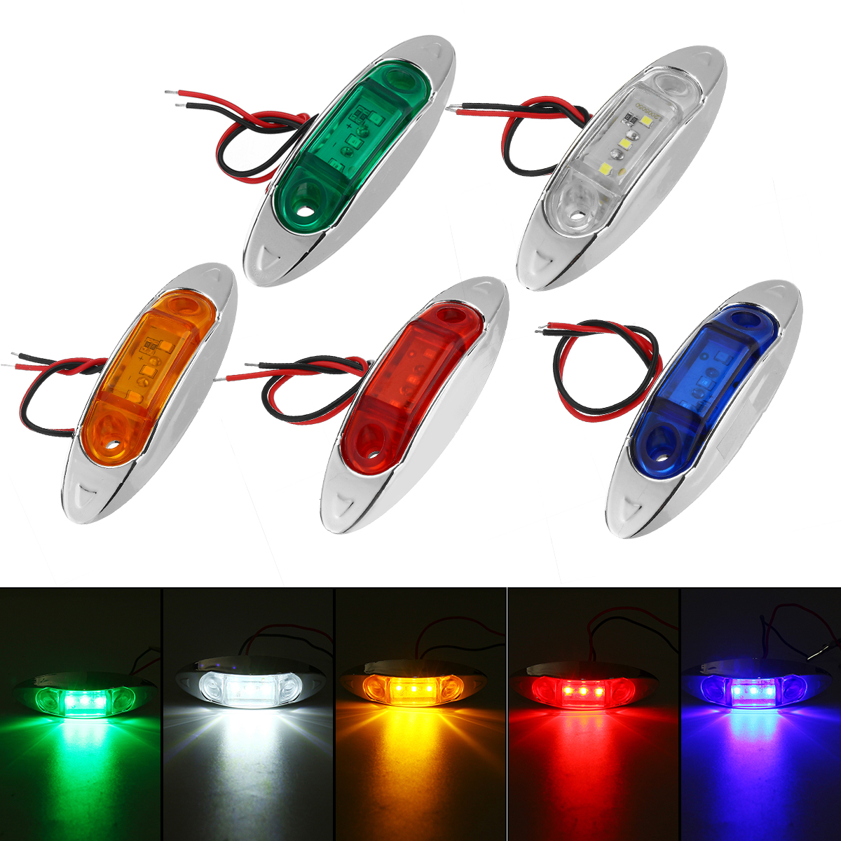 3LED-24V-Side-Marker-Indicator-Light-Clearance-Lamp-Truck-Trailer-Lorry-Van-1715299