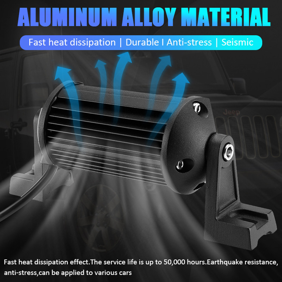 4-Inch-6000K-LED-Work-Light-Bar-2-Row-Spot--Flood-Lamps-Car-Offroad-SUV-Truck-1735227