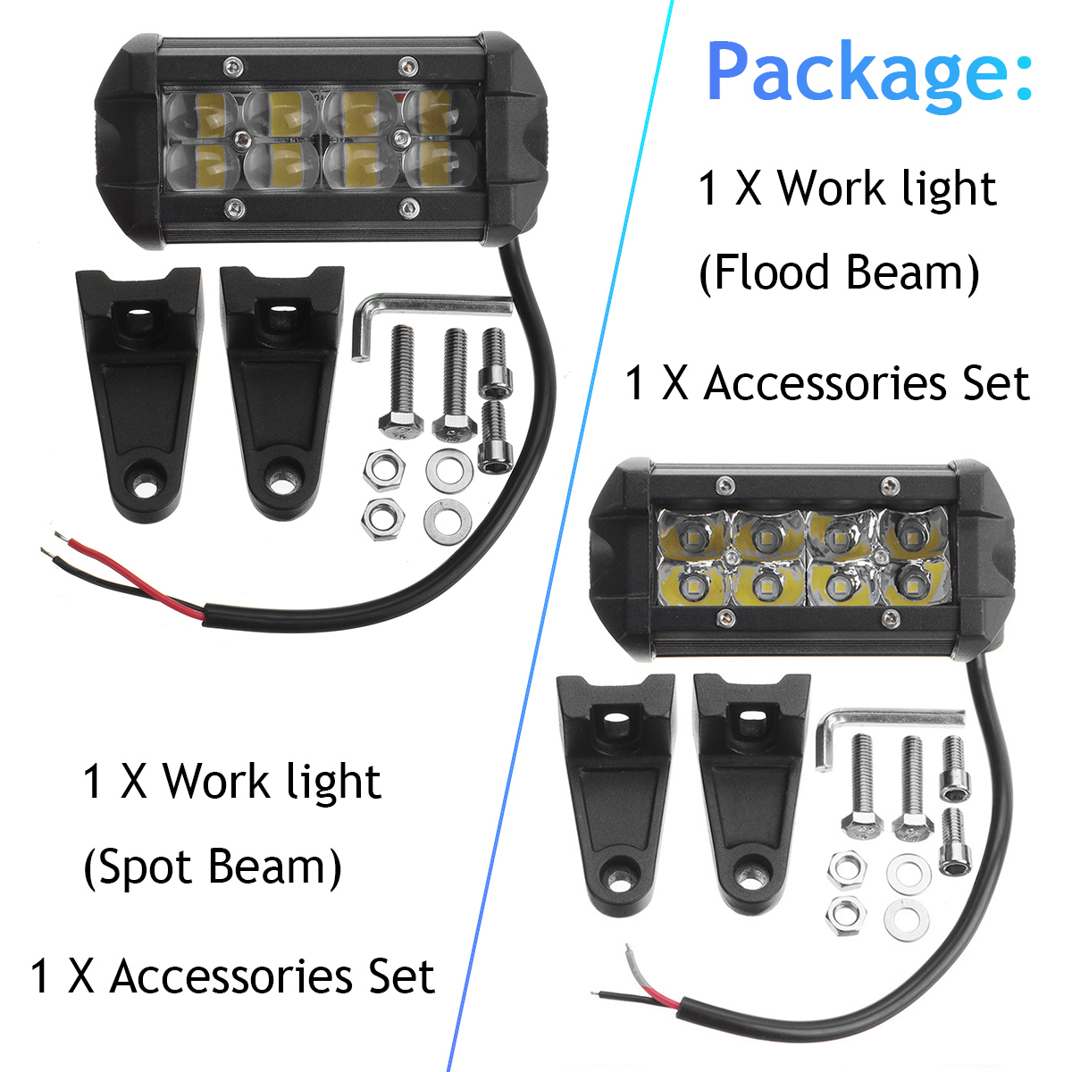 4-Inch-6000K-LED-Work-Light-Bar-2-Row-Spot--Flood-Lamps-Car-Offroad-SUV-Truck-1735227