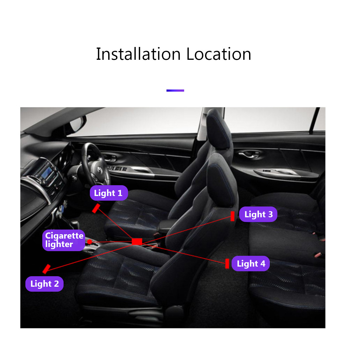 4PCS-12-LED-Strip-Light-RGB-Voice--APP-Control-Fairy-Lights-Lamp-Party-Waterproof-1751750