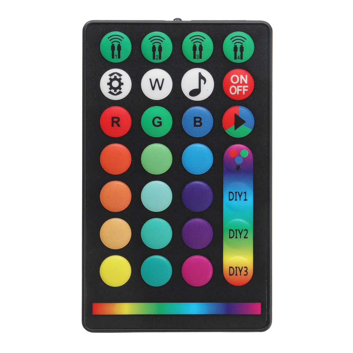 4PCS-12V-RGB-LED-Mini-Rock-Light-Under-Body-Lamp-Turn-Signal-Break-Voice-RF-Remote-Control-For-Car-M-1733556