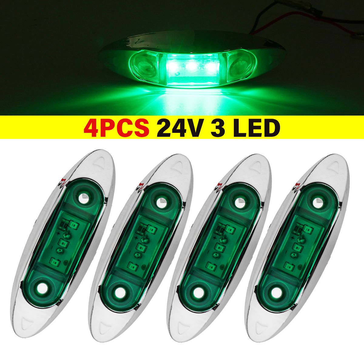 4Pcs-Green-3LED-24V-Side-Marker-Indicator-Light-Clearance-Lamp-Truck-Trailer-Lorry-Van-1715070
