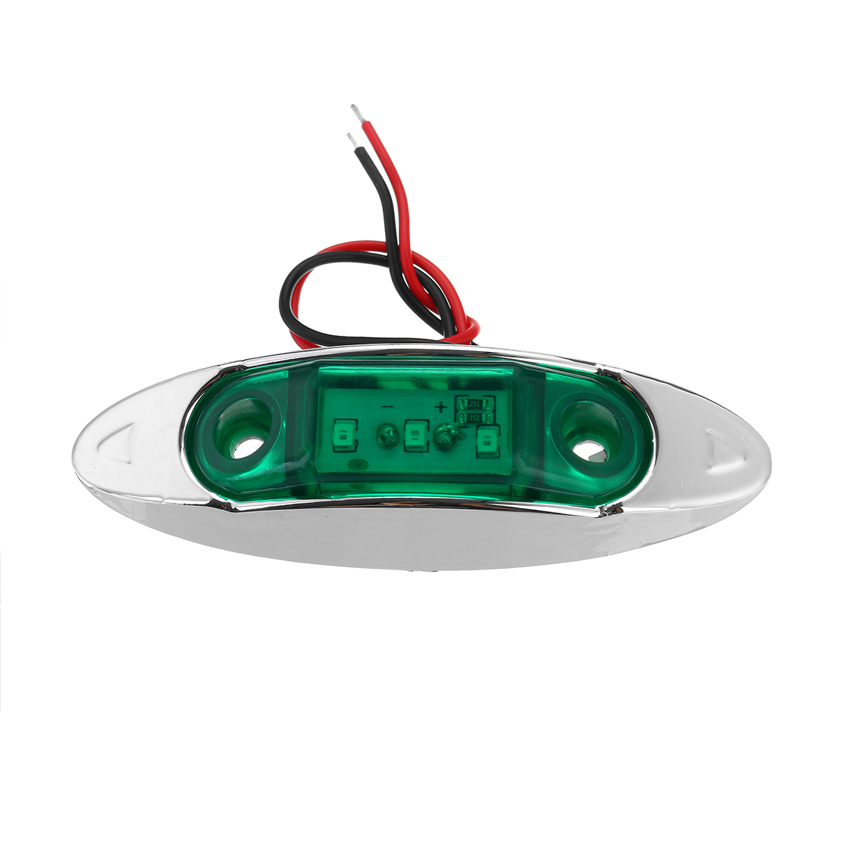 4Pcs-Green-3LED-24V-Side-Marker-Indicator-Light-Clearance-Lamp-Truck-Trailer-Lorry-Van-1715070