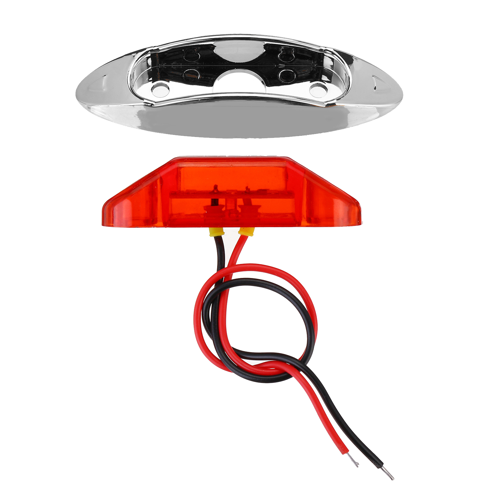 4Pcs-Red-3LED-24V-Side-Marker-Indicator-Light-Clearance-Lamp-Truck-Trailer-Lorry-Van-1715082