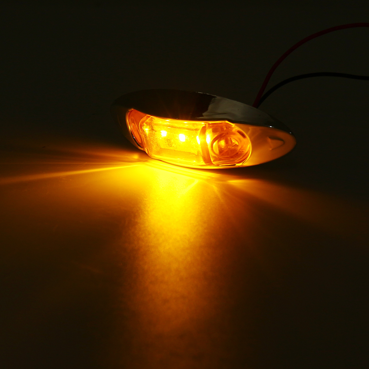 4Pcs-Yellow-3LED-24V-Side-Marker-Indicator-Light-Clearance-Lamp-Truck-Trailer-Lorry-Van-1715075