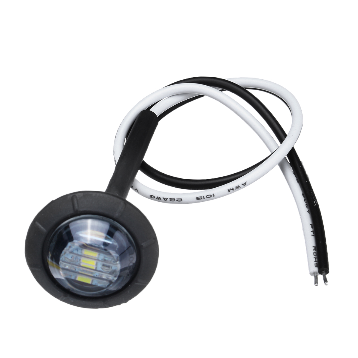 5Pcs-White-Light-12V-24V-LED-Clearance-Side-Marker-Indicators-Lights-Lamp-Lorry-Truck-Boat-Trailer-B-1670238