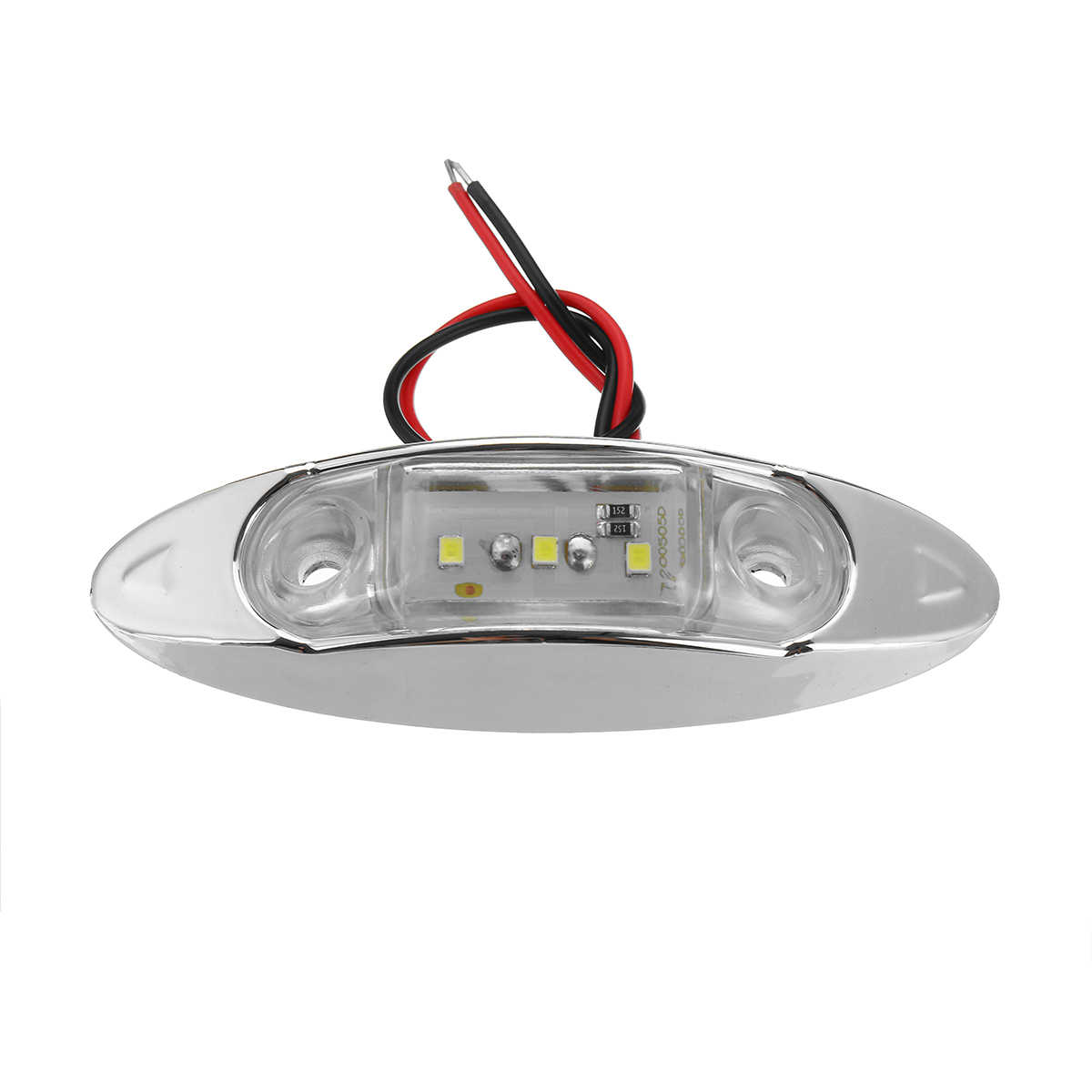 6Pcs-White-3LED-24V-Side-Marker-Indicator-Light-Clearance-Lamp-Truck-Trailer-Lorry-Van-1714884