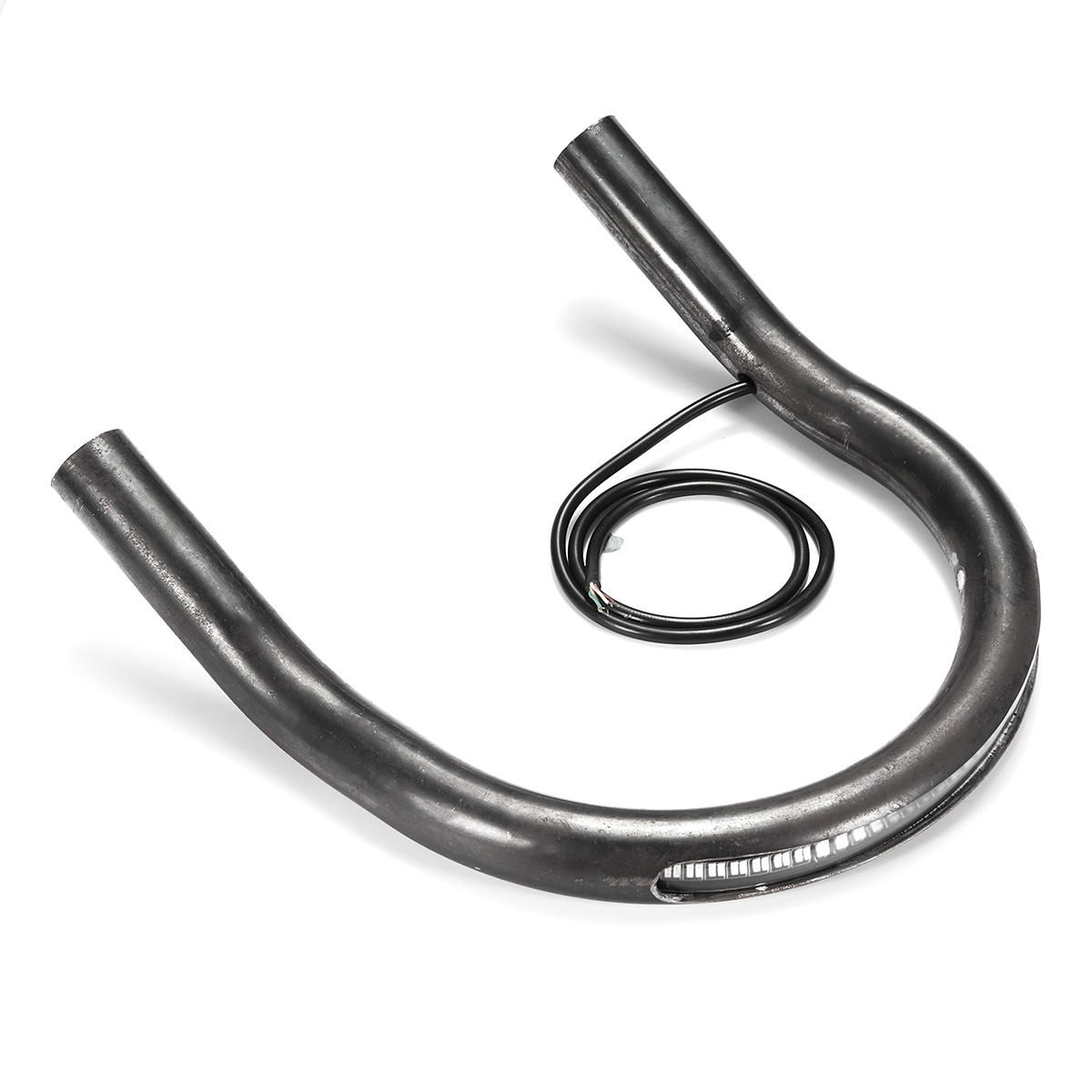 78inch-Tube-Black-Cafe-Racer-Seat-Frame-Hoop-Brat-Loop-LED-Brake-Turn-Singal-Lights-1446755
