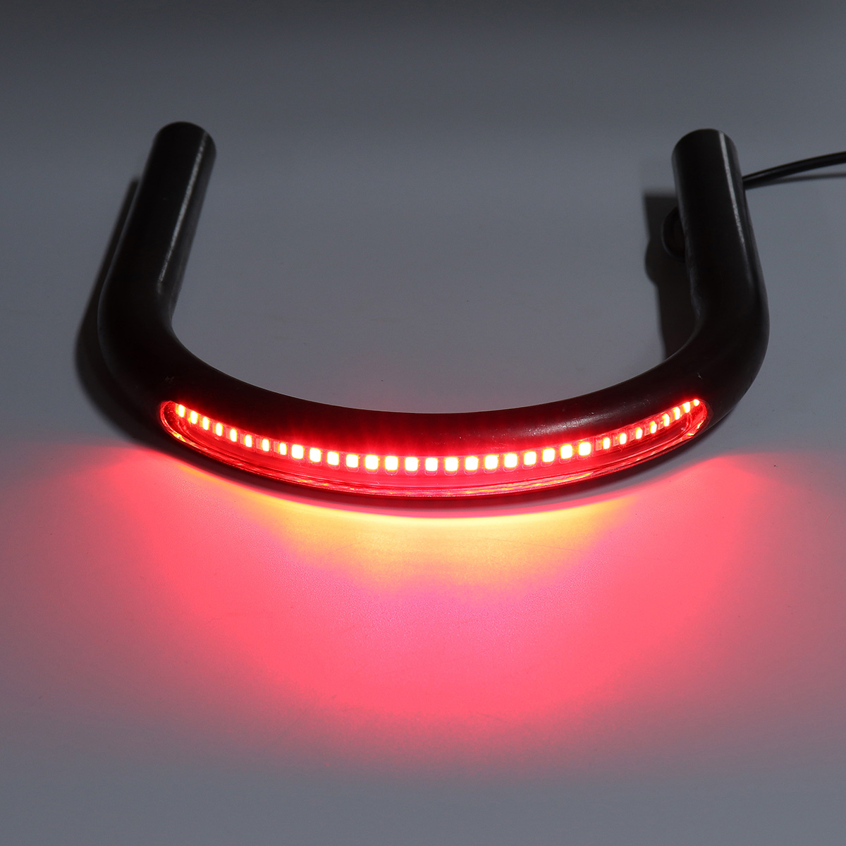 78inch-Tube-Black-Cafe-Racer-Seat-Frame-Hoop-Brat-Loop-LED-Brake-Turn-Singal-Lights-1446755