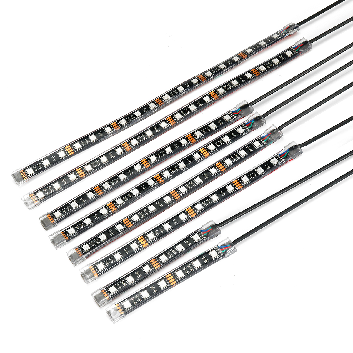 8PCS-Car-Motorcycle-ATV-Strip-RGB-LED-Remote-Under-Glow-Brake-Light-bluetooth-Kit-1777806