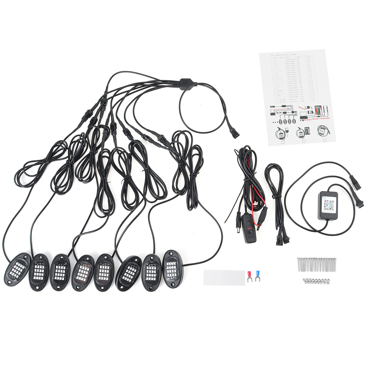 8Pcs-LED-RGB-Offroad-Rock-Light-Underbody-Lamp-bluetooth-APP-Control-For-Car-Truck-1725945