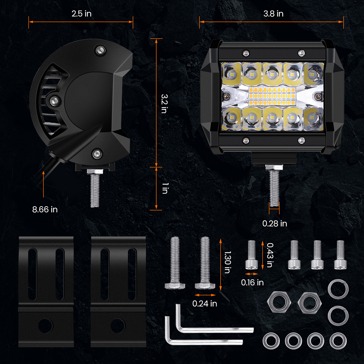 AMBOTHER-2pcs-4-Inch-10-32V-12800lm-LED-Light-Bar-IP68-Waterproof-For-Jeep-MotorcycleTruck-ATV-Unive-1755825