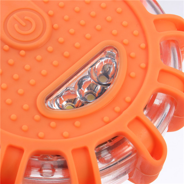 Auto-15-LED-Motorcycle-Round-Beacon-Emergency-Strobe-Flashing-Warning-Lights-Safety-1273652