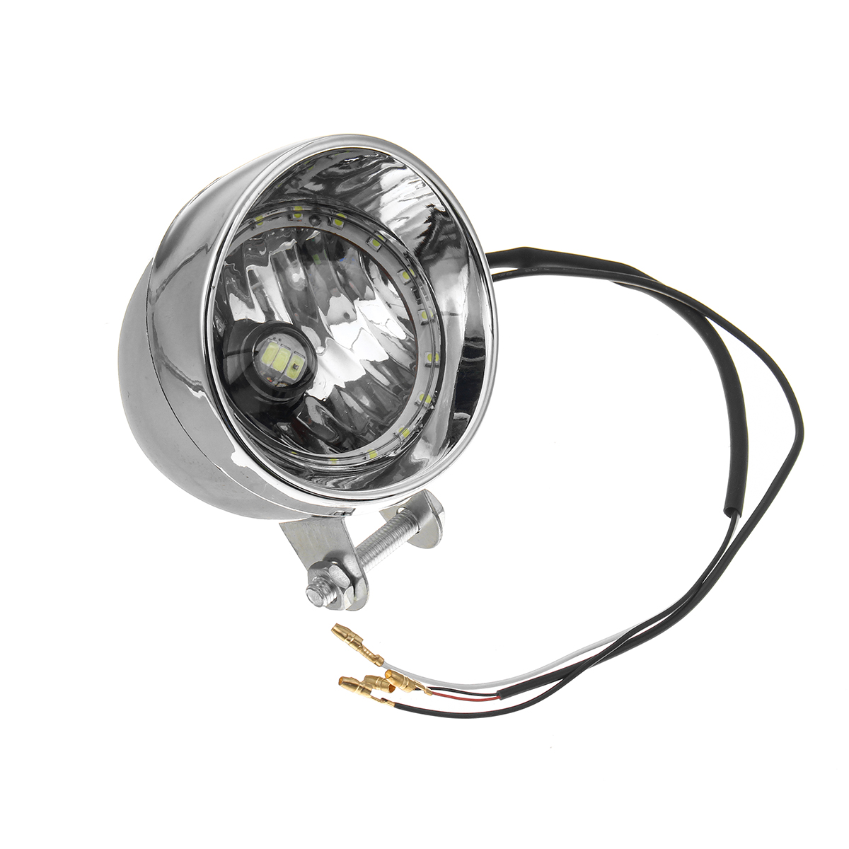 Black--Chrome-LED-Motorcycle-Bullet-Headlights-HighLow-Beam-Head-Light-Lamp-1523349