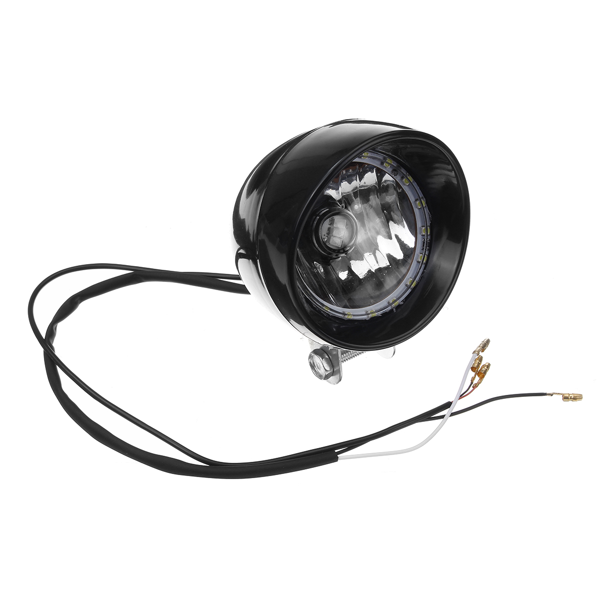 Black--Chrome-LED-Motorcycle-Bullet-Headlights-HighLow-Beam-Head-Light-Lamp-1523349