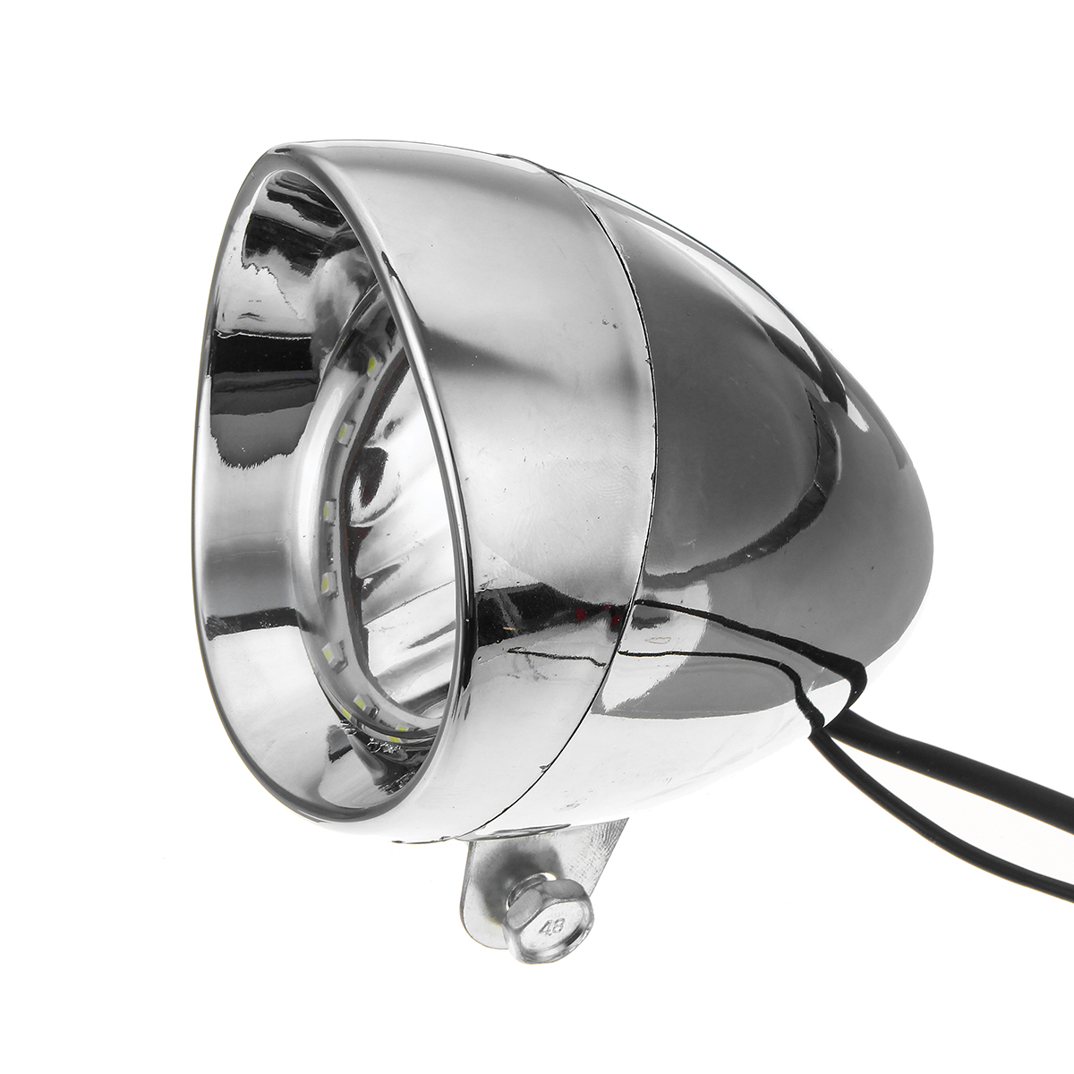 Black--Chrome-LED-Motorcycle-Bullet-Headlights-HighLow-Beam-Head-Light-Lamp-1523349