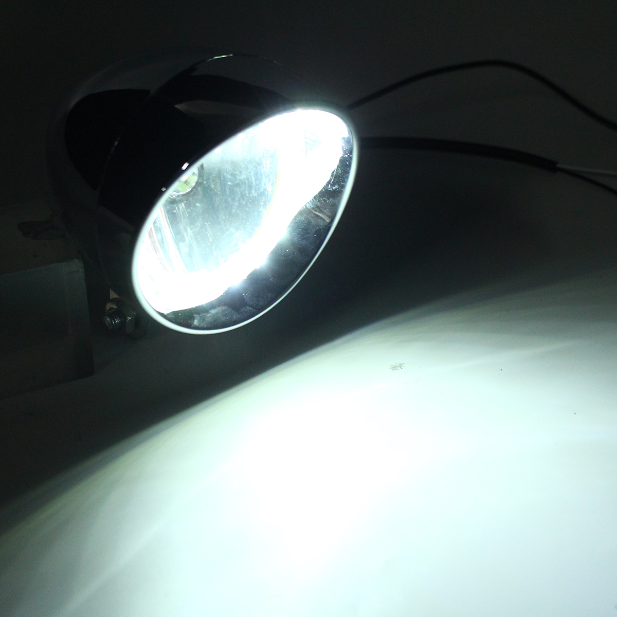 Black--Chrome-LED-Motorcycle-Bullet-Headlights-HighLow-Beam-Head-Light-Lamp-1523349