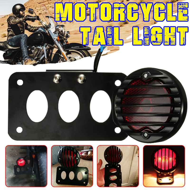 Brake-Rear-Tail-Light-Plate-License-Lamp-For-Harley-Sportster-Chopper-940588