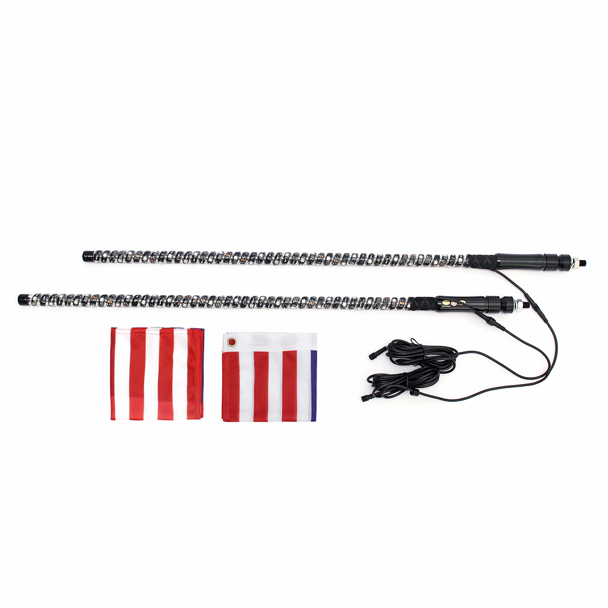 Colorful-2-X-3FT-LED-Whip-Light--4-PODS-Under-Car-Glowing-Rock-Lights-Strobe-bluetooth-APP-Control-F-1605273