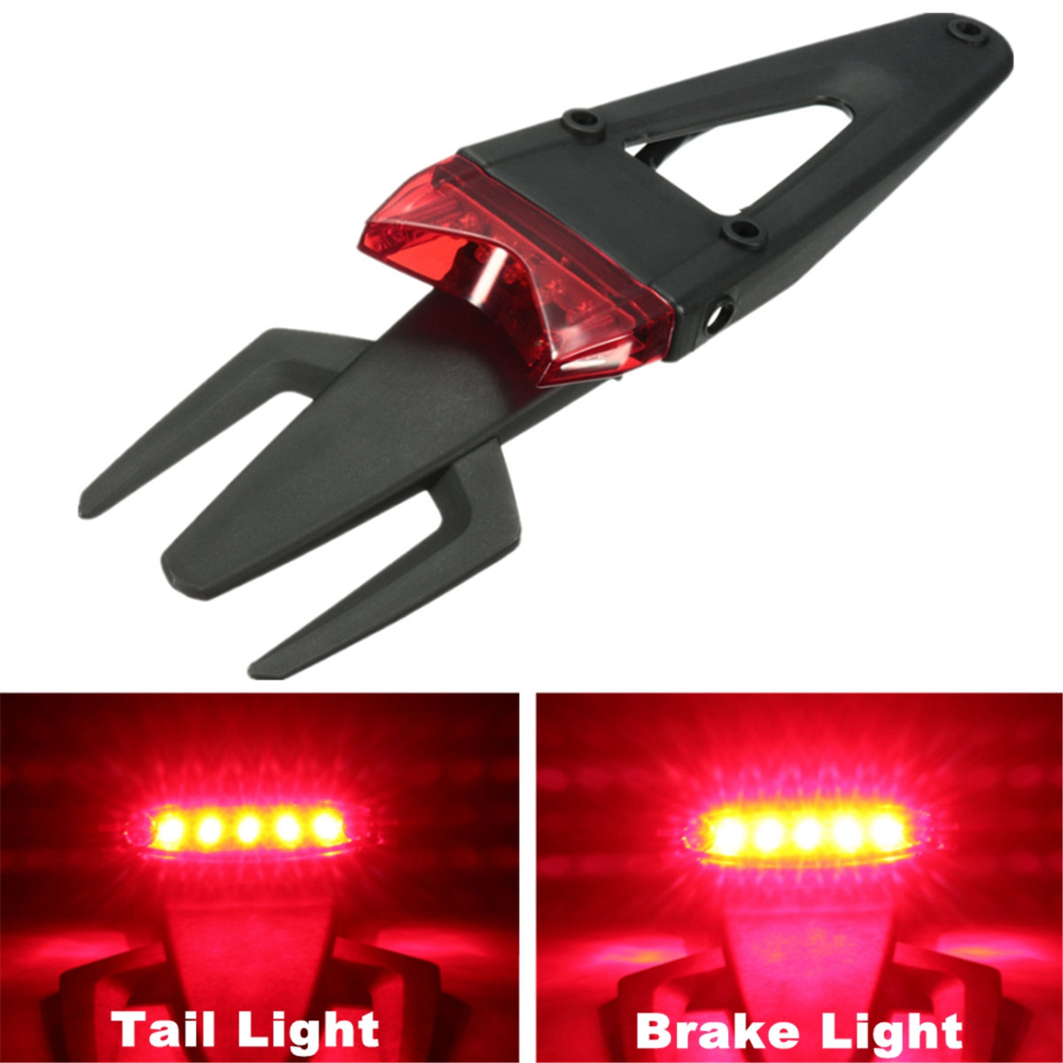 Fender-LED-Brake-Stop-Tail-Light-Universal-Motorcycle-Enduro-Trail-Dirt-Pit-Bike-1054765