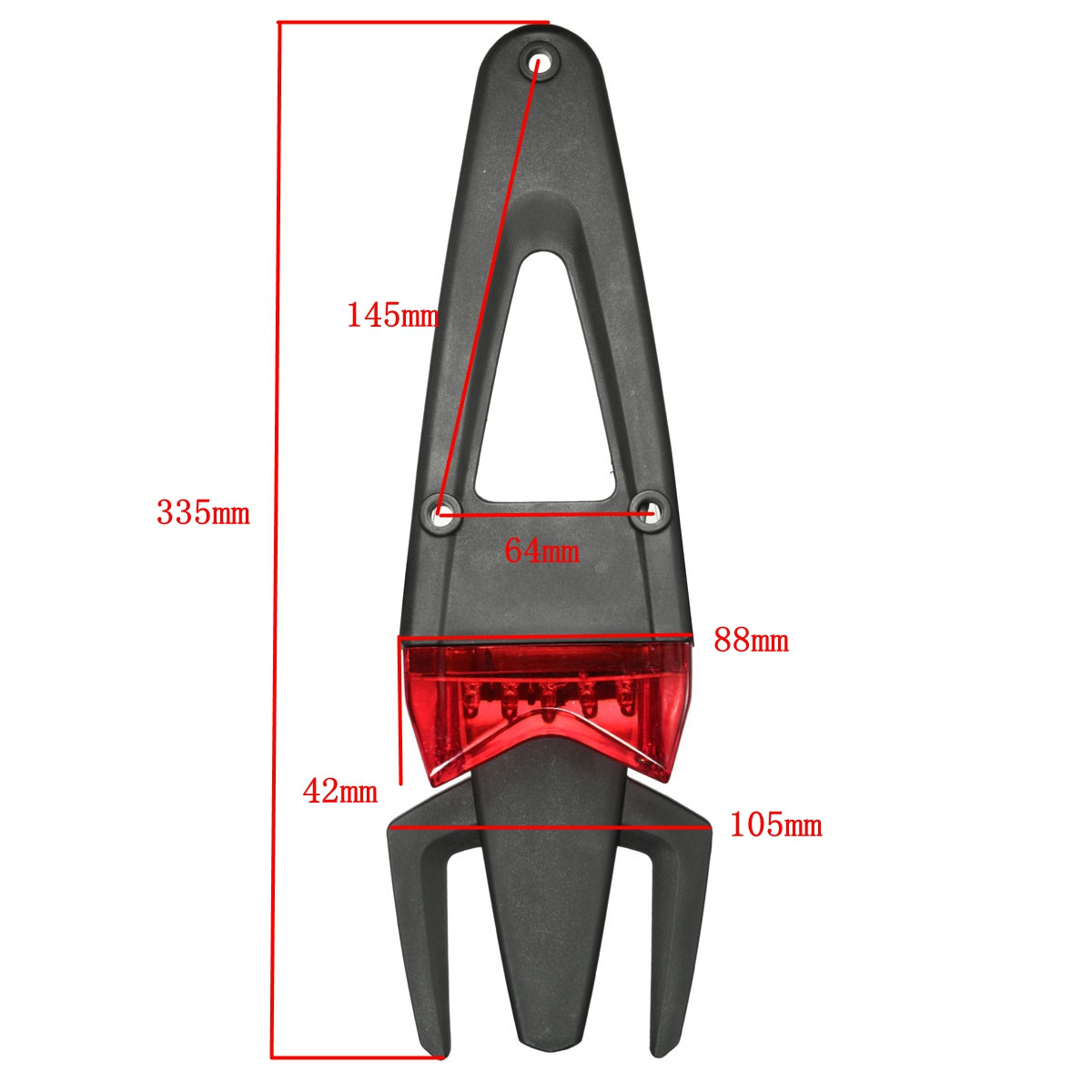Fender-LED-Brake-Stop-Tail-Light-Universal-Motorcycle-Enduro-Trail-Dirt-Pit-Bike-1054765