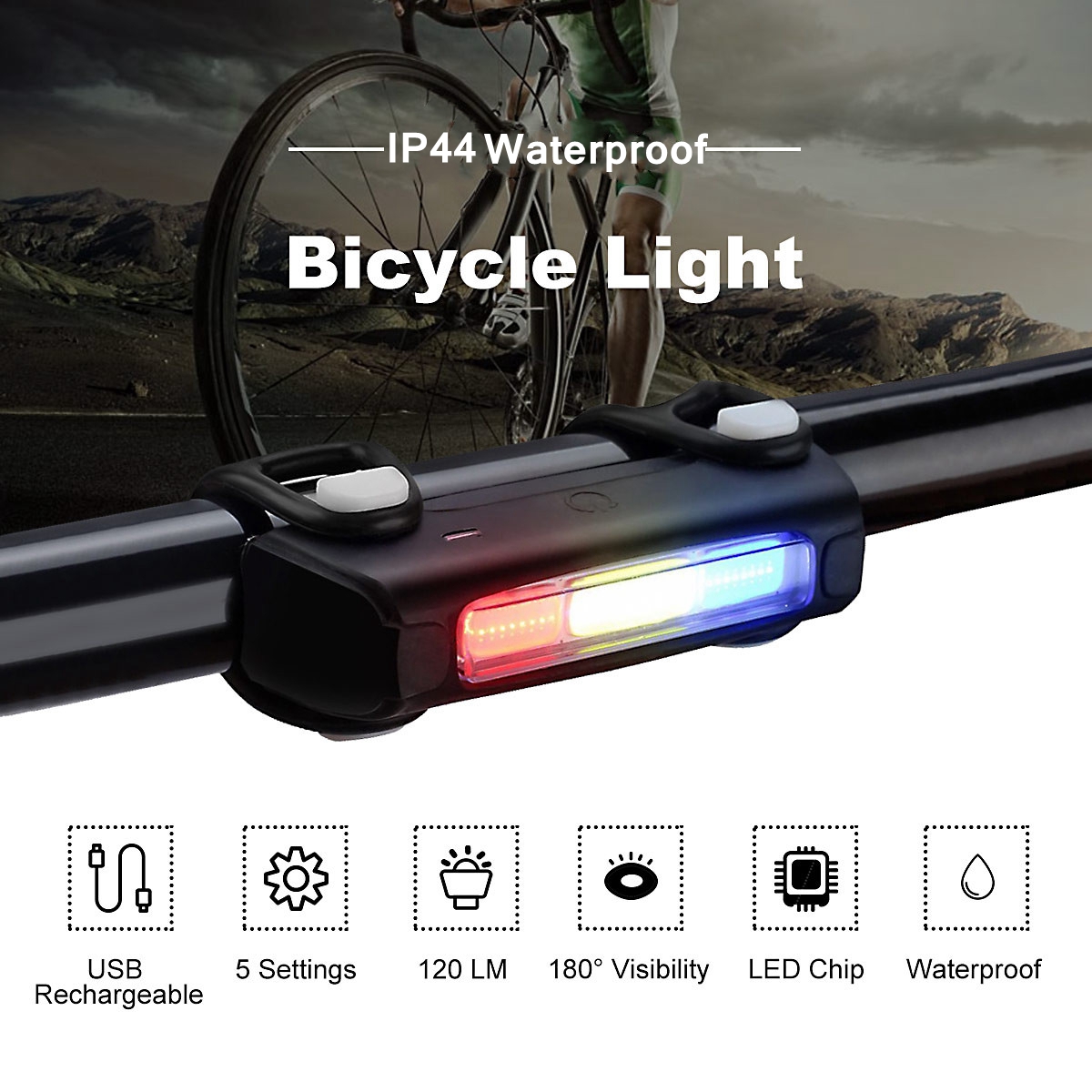 LED-Bicycle-light-USB-Rechargeable-Bike-Cycling-Front-Rear-Lamp-200-Meter-1631834