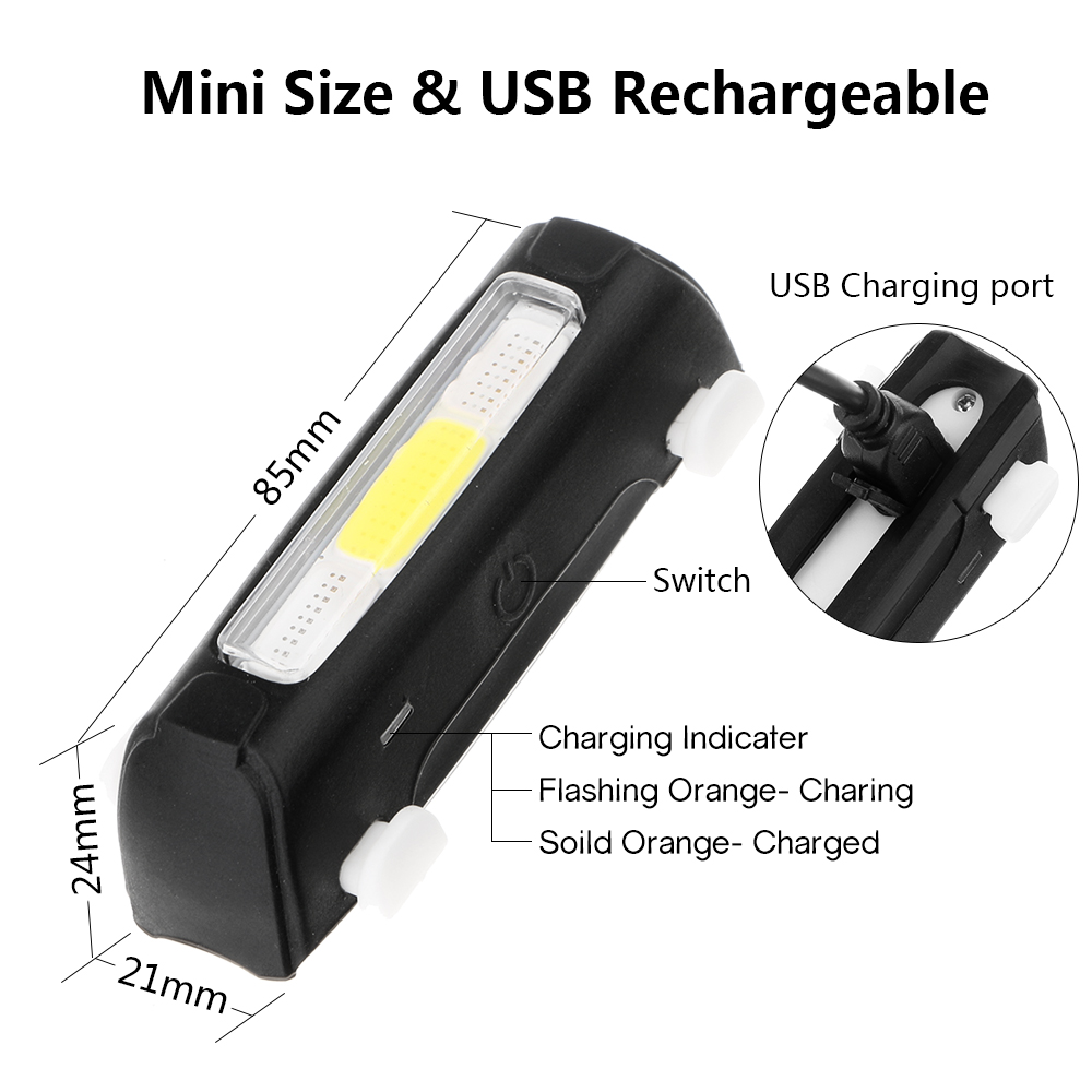 LED-Bicycle-light-USB-Rechargeable-Bike-Cycling-Front-Rear-Lamp-200-Meter-1631834
