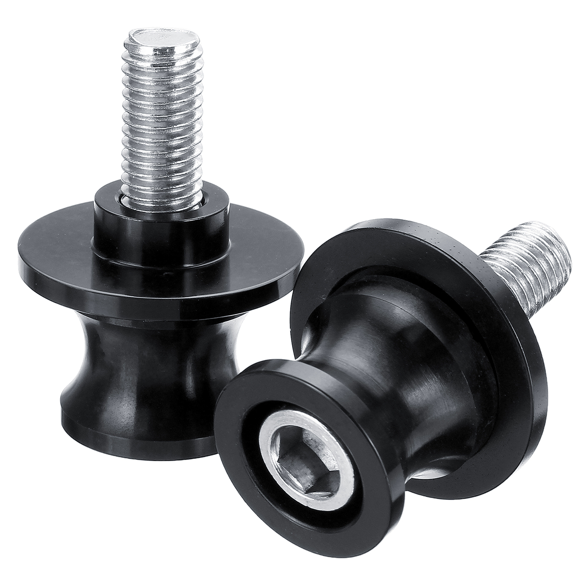 M10-10mm-Swing-Arm-Slider-Motorcycle-Paddock-Stand-Bobbin-Adapter-Spools-1425459