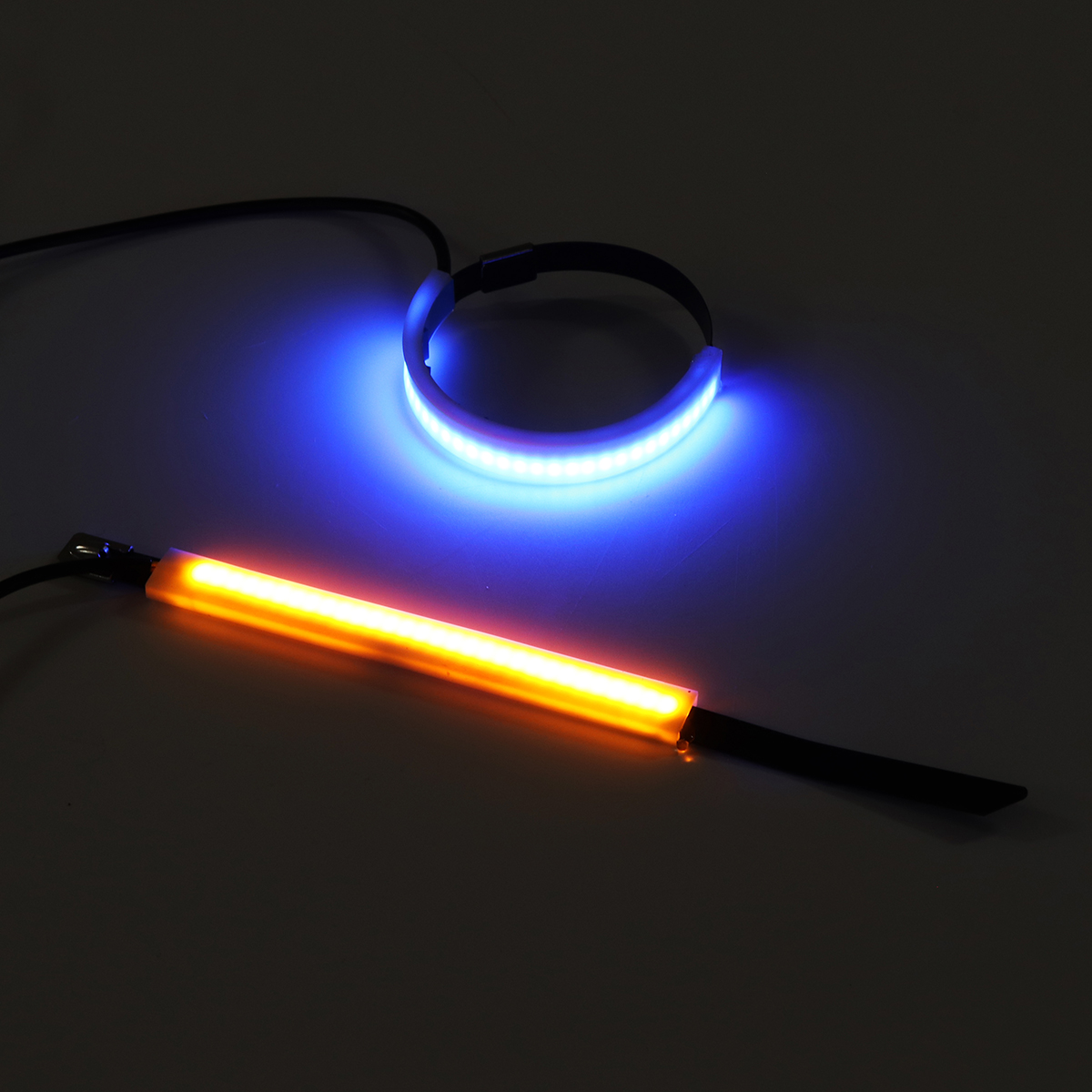 Motorcycle-Duel-Color-LED-Turn-Signal-Front-Rear-Fork-Shock-Strip-Brake-Running-Lights-Kit-60SMD-IP6-1435395