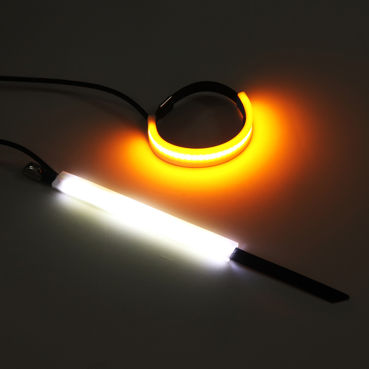 Motorcycle-Duel-Color-LED-Turn-Signal-Front-Rear-Fork-Shock-Strip-Brake-Running-Lights-Kit-60SMD-IP6-1435395