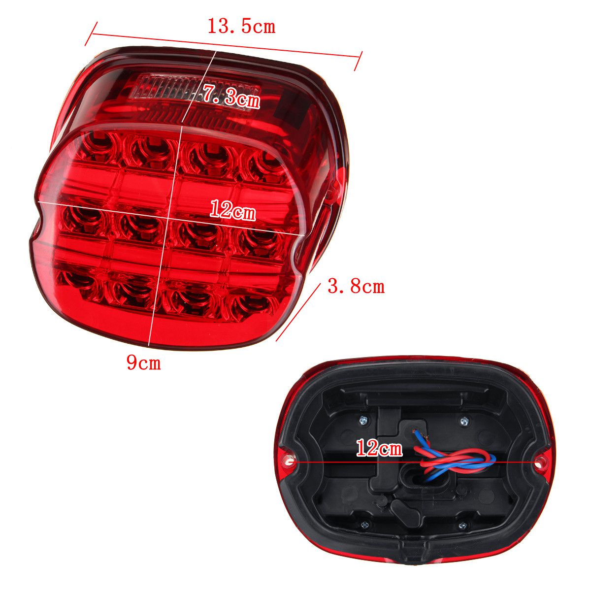 Motorcycle-LED-Rear-Tail-Brake-Light-License-Lamp-For-Harley-Davidson-Sportster-1457882