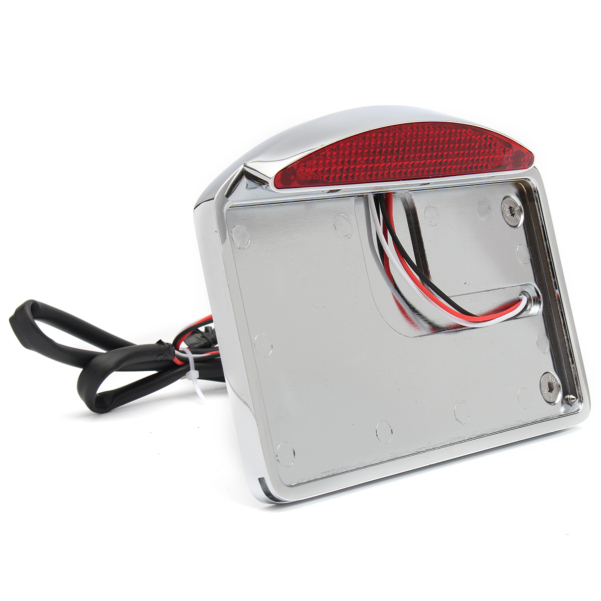 Motorcycle-License-Plate-LED-Tail-Light-Horizontal-SidE-mount-Bracket-For-Harley-1123234
