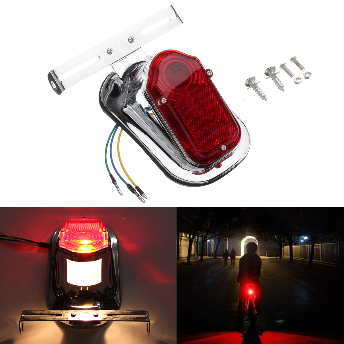 Motorcycle-Rear-Tail-Lights-Brake-Stop-Light-Lamp-License-Plate-Bracket-For-Chopper-Cafe-Race-1280662