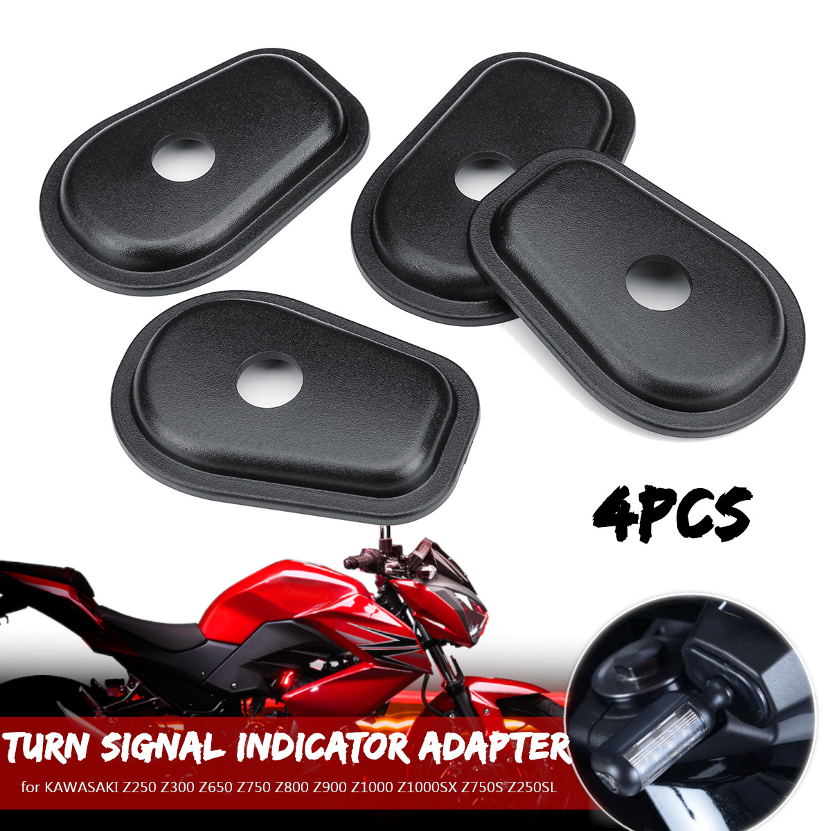 Motorcycle-Refit-Turn-Signal-Lights-Adapter-Spacers-For-Kawasaki-Z250-Z300-Z650-Z750-Z800-Z900-Z-1354632