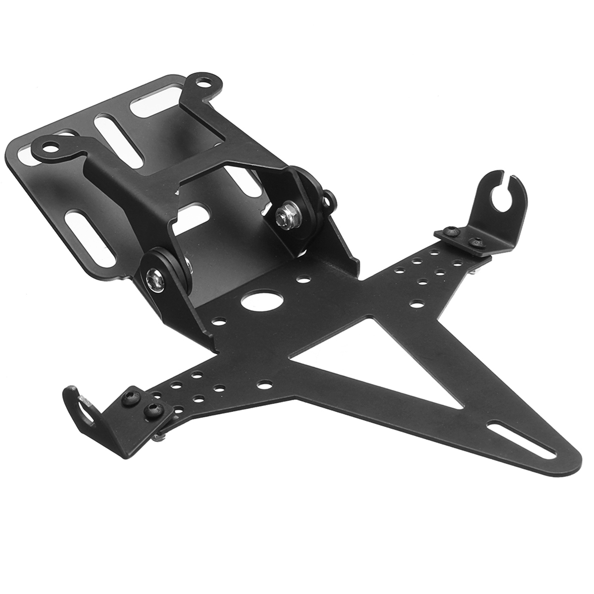 Motorcycle-Tail-Light-Bracket-Dirt-Bike-License-Tag-Metal-Bracket-Adjustable-1278337