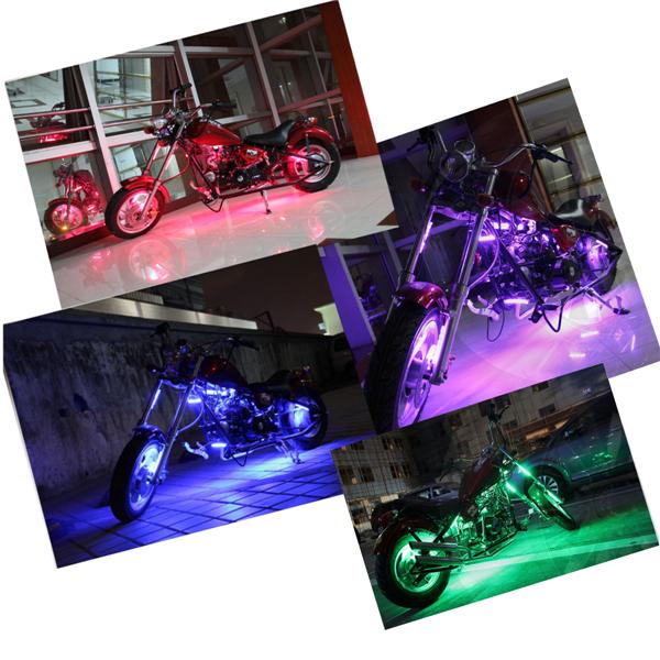 MultiColor-Glow-Neon-Wireless-Remote-Motorcycle-5050LED-Flashing-Light-12-Strips-1092380