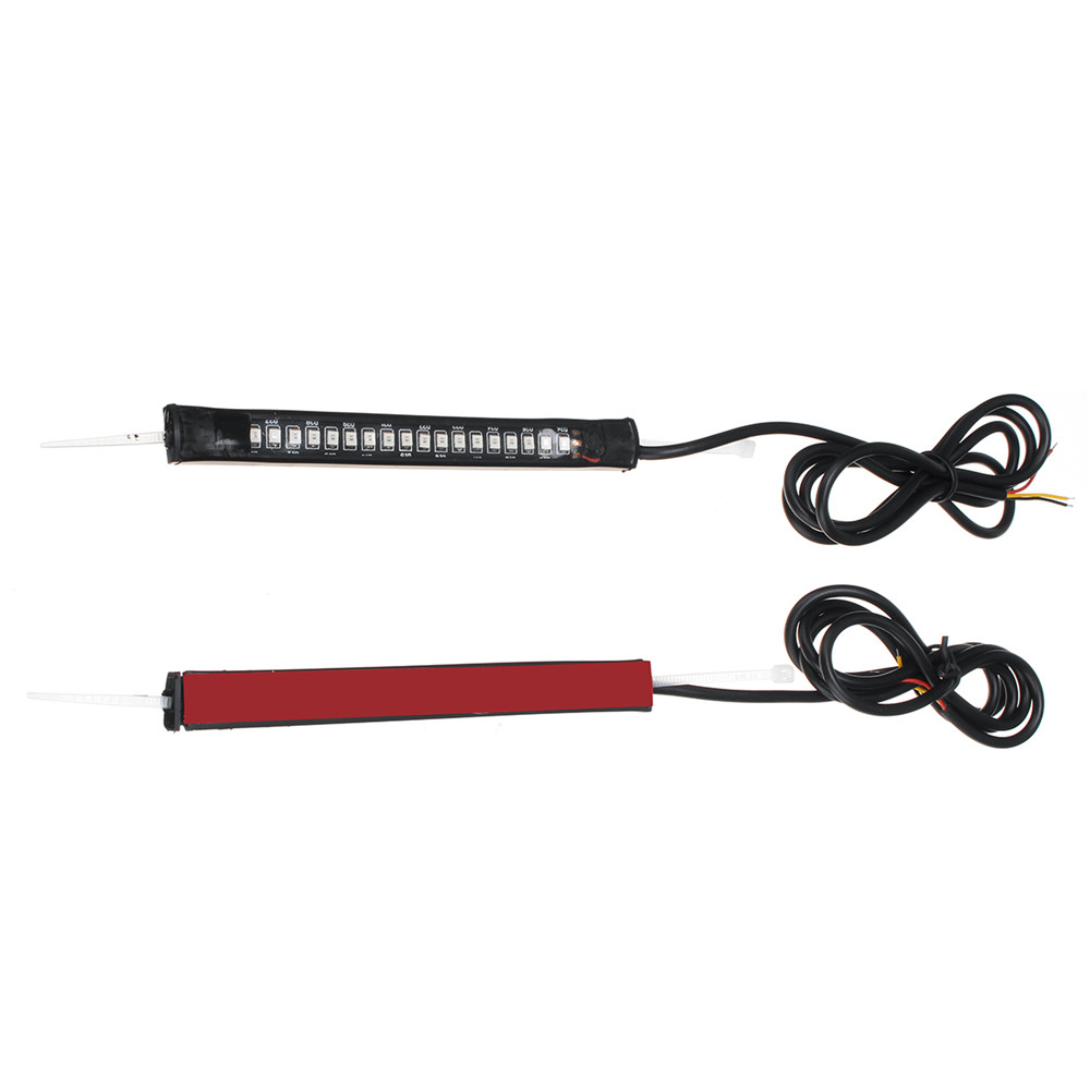 Pair-12V-LED-Motorcycle-Turn-Signal-Decoration-Lights-For-39mm-41mm-Fork-Amber--Red-1435120