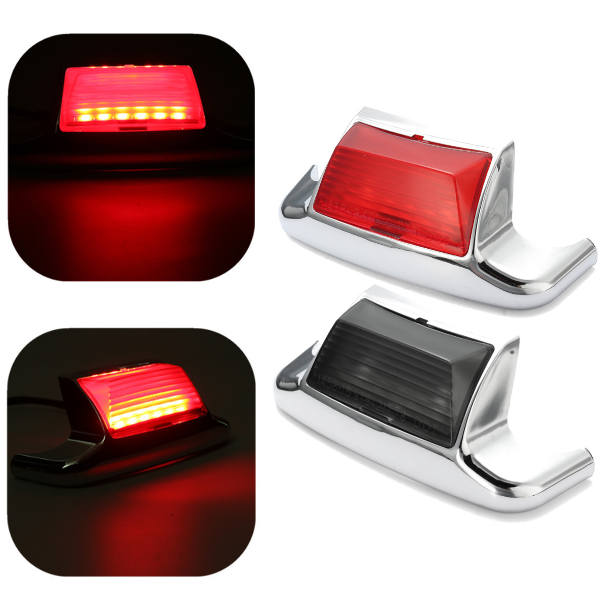 Rear-Fender-Auxiliary-Tip-Led-Light-For-Harley-Flhtcu-Ultra-Classic-Electra-Glid-1114631
