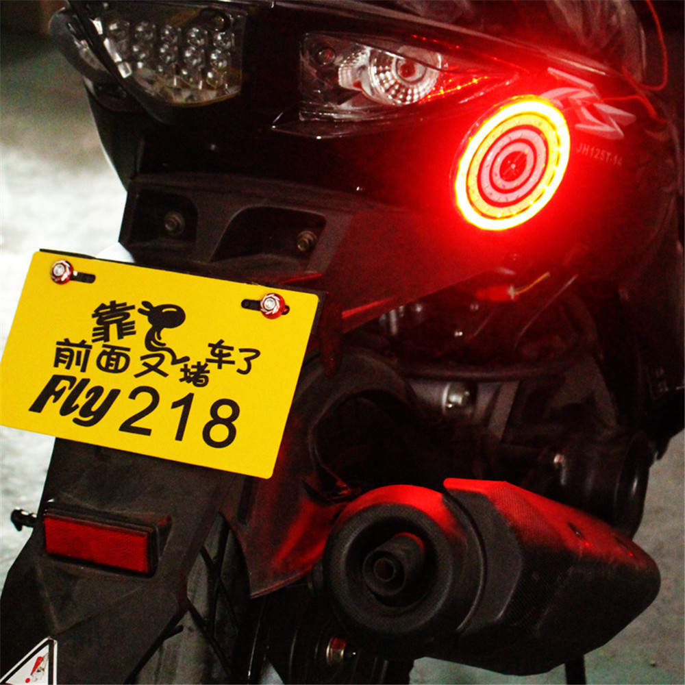 Universal-12V-Motorcycle-LED-Light-Decoration-10cm-8cm-Circle-Flashing-Light-1300045