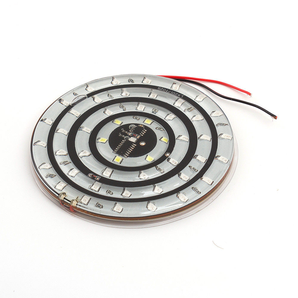 Universal-12V-Motorcycle-LED-Light-Decoration-10cm-8cm-Circle-Flashing-Light-1300045