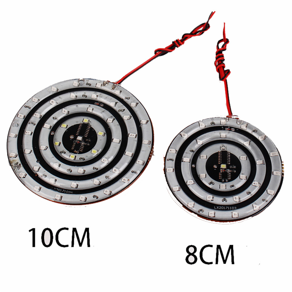 Universal-12V-Motorcycle-LED-Light-Decoration-10cm-8cm-Circle-Flashing-Light-1300045
